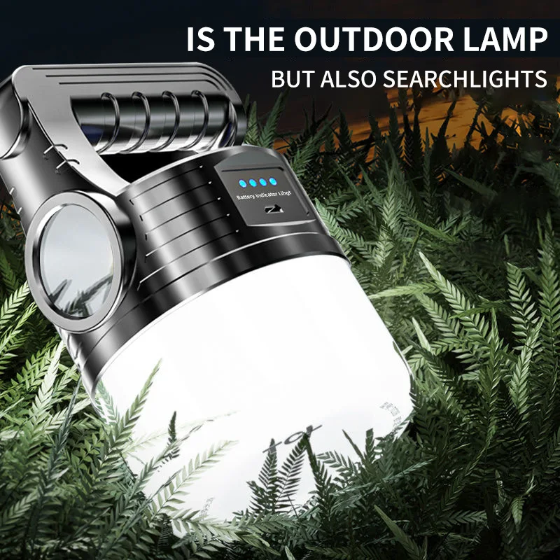 

Portable Led Light Camping Light Rechargeable Camping Light Emergency Lamp Tent Home Fishing Camping Movable Light Bulb
