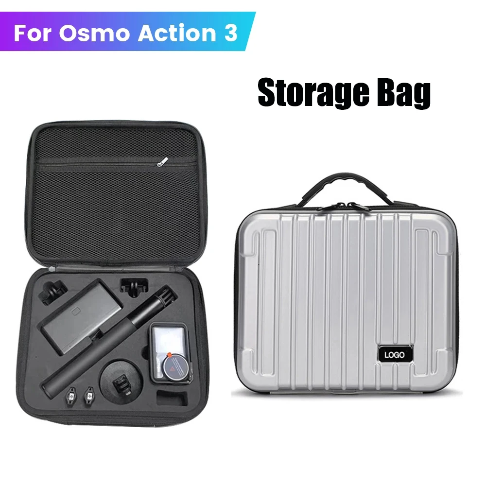 

Waterproof Case Box for OSMO Action 3 Camera Carrying Case Storage Bag Portable Hand Hard Case for DJI Action 3 Accessories