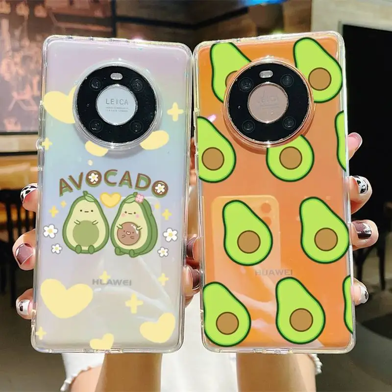 

Cute cartoon fruit avocado Phone Case for Samsung S20 ULTRA S30 for Redmi 8 for Xiaomi Note10 for Huawei Y6 Y5 cover