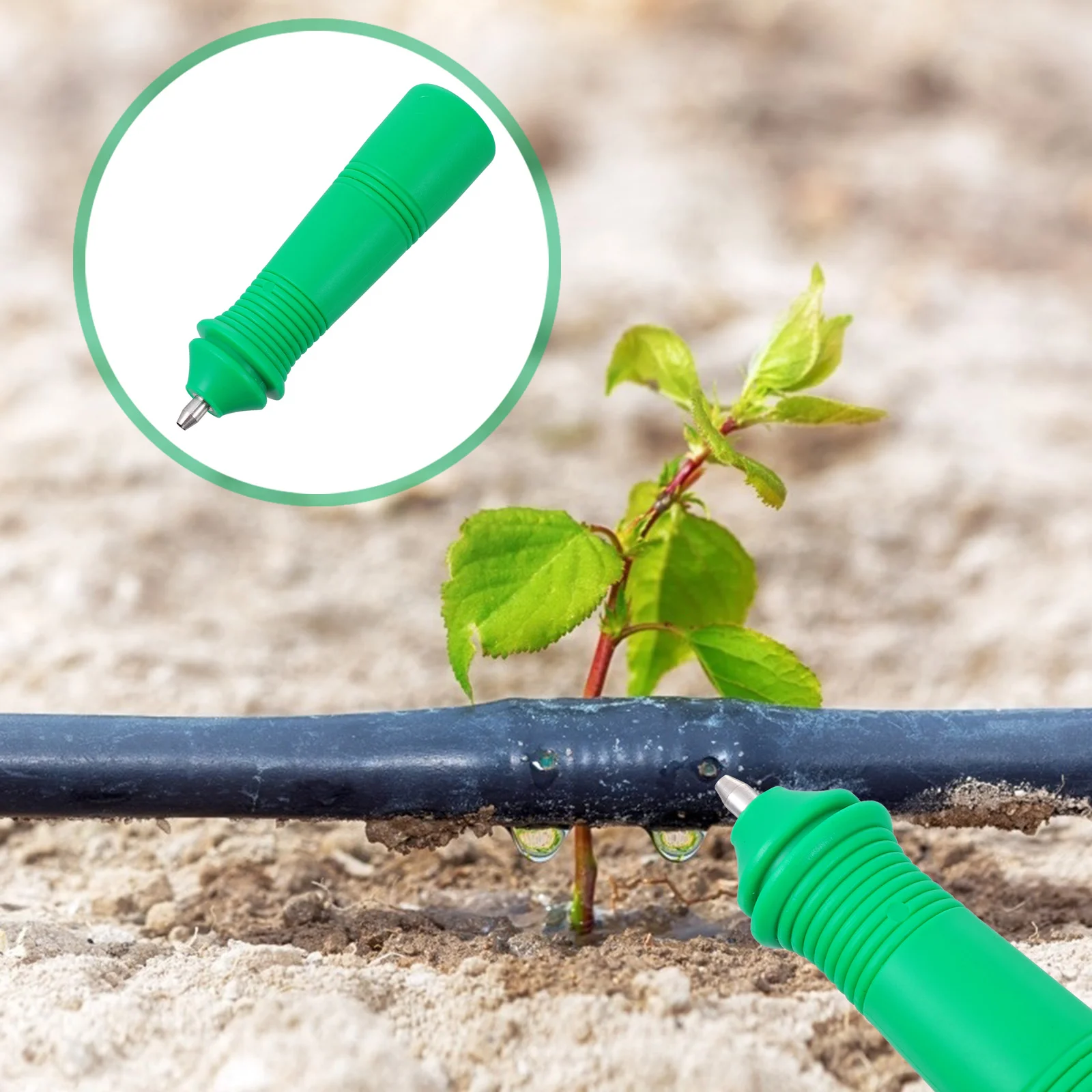 

1pc Durable Practical Portable Ergonomic Multipurpose Hole Puncher Irrigation Tube Puncher