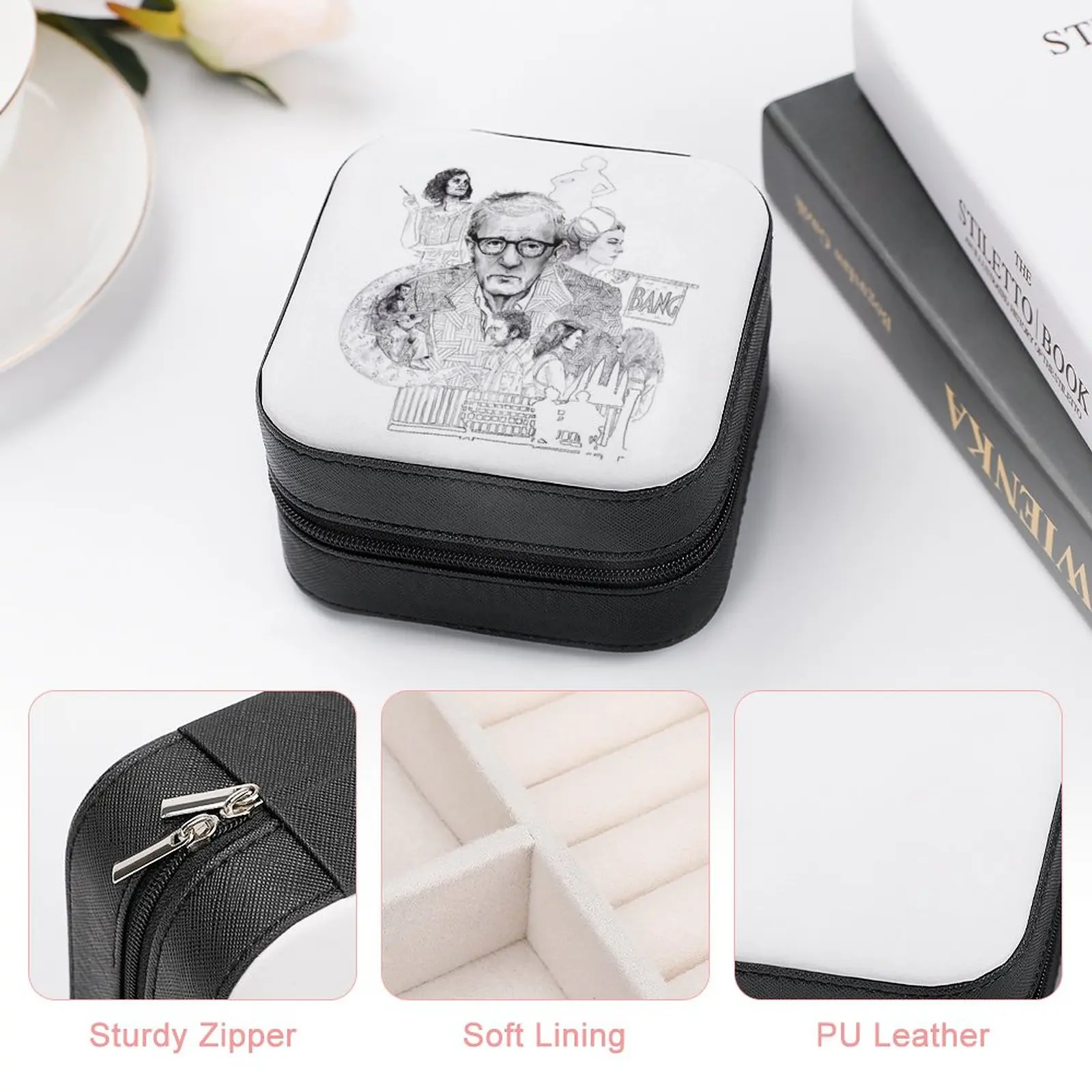 Коробка для хранения ювелирных изделий Вуди Аллен 2022 органайзер дорожные