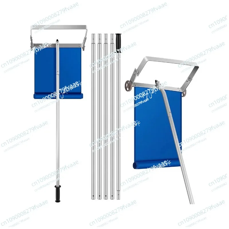 

30-футовый премиальный уличный скребок для снега, сверхдлинный инструмент для уборки снега с крыш, снегоуборщик