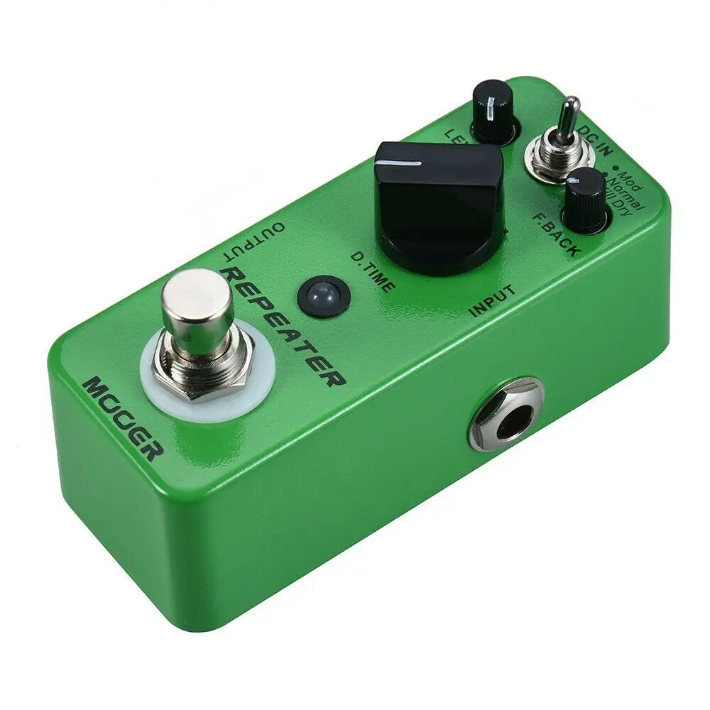 Mooer MDL1 Repeater Digital Delay Guitar Pedal 3 Working Modes Mod/Normal/Kill Dry Effect Pedal Guitar Accessories
