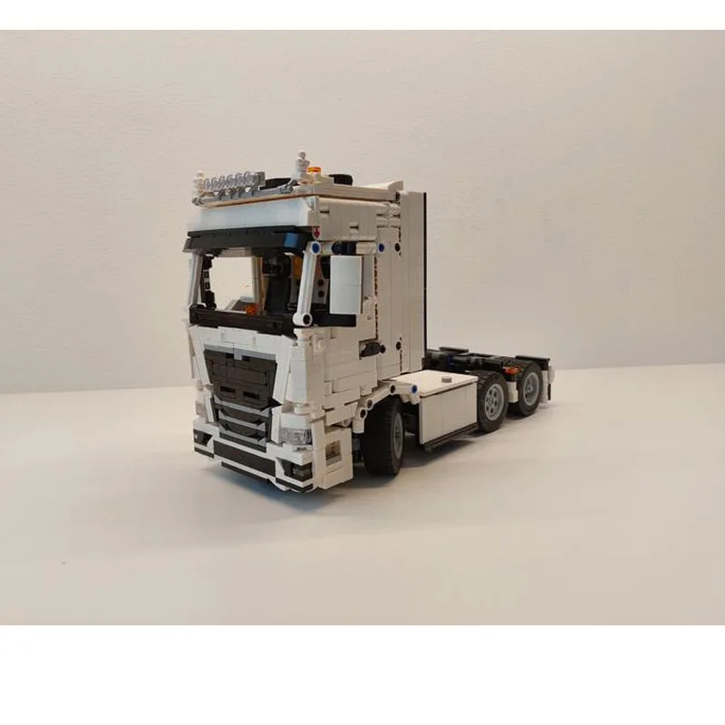 Новая модель грузовика прицепа строительные блоки игрушки сращивающиеся 1603 шт.