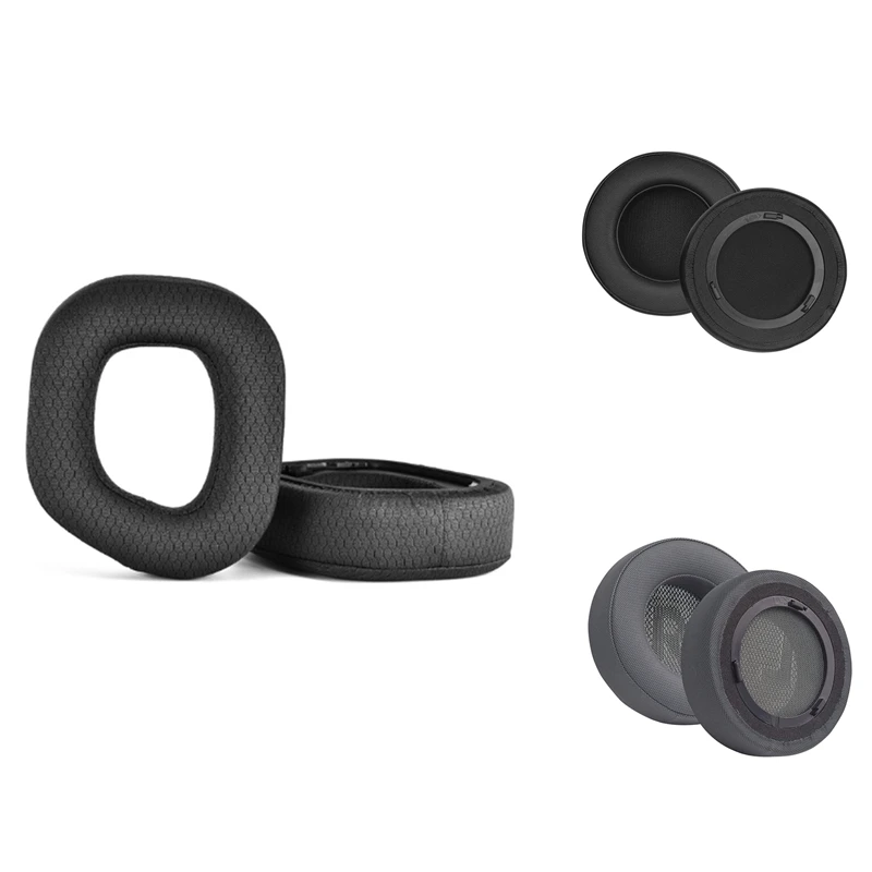 2Pcs Ear Pads Cushion Replacement Earpads For Corsair Virtuoso RGB Wireless SE Gaming Headset