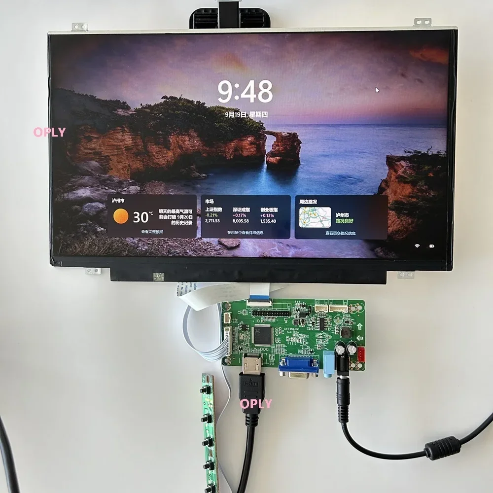 Плата контроллера EDP HDMI-совместима с VGA для Φ/EB1 N140HGE-EAB/EA1 N140HGA-EA1 14 &quot1920X108 0 N140HGE-EAA panel