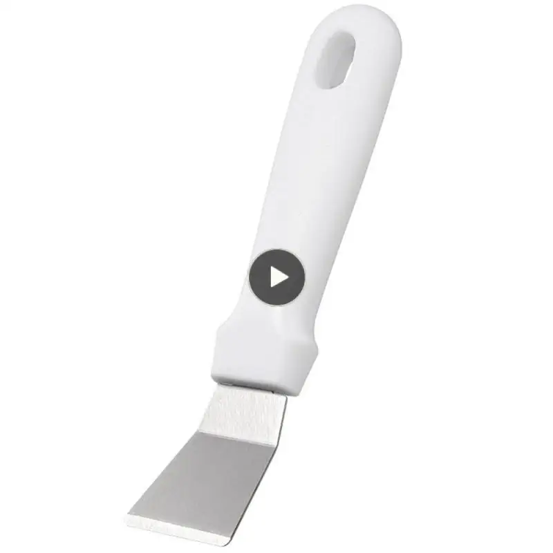 

Stainless Steel Remove Stains Cleaning Shovel Refrigerator Ice Remove Trapezoidal Shovel Housekeeping Heavy Oil Stain Shovel