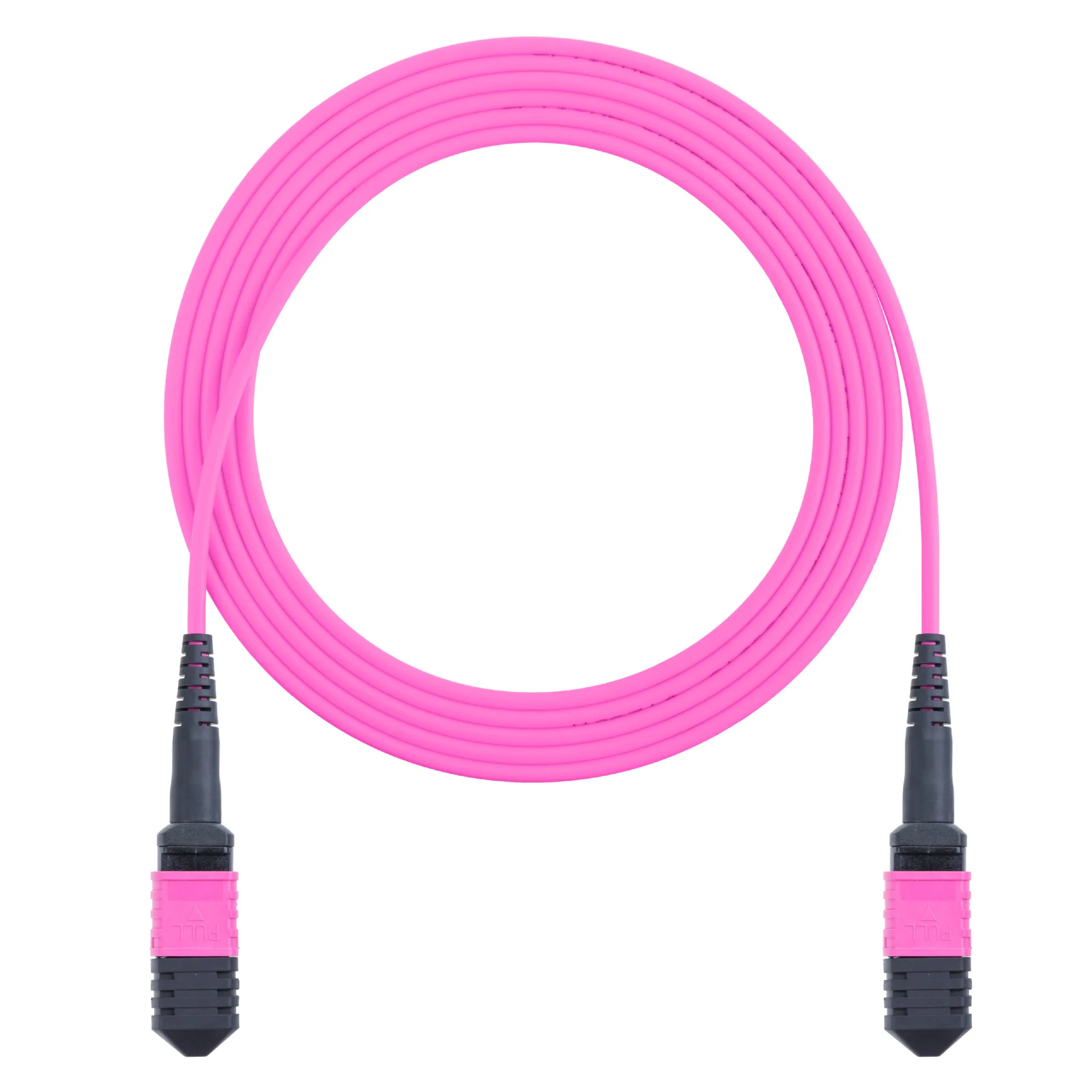 40G/100G MPO (мама) на OM4 12-ядерная многомодовая оптоволоконная перемычка патч-корд для