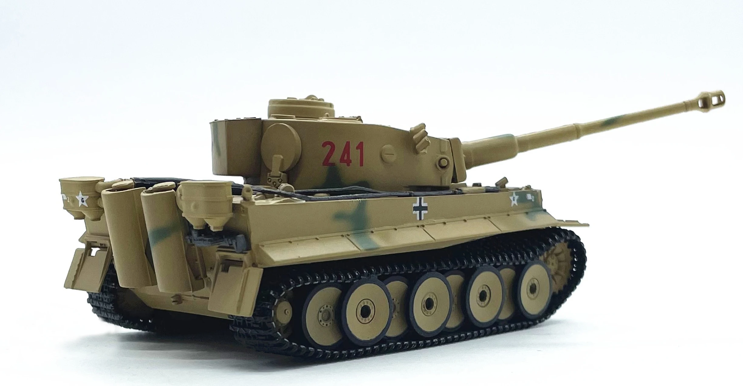 72 Ранняя модель немецкого танка Тигр 1943 года 504 Тяжелый батальон 60343 Готовая коллекция продуктов.