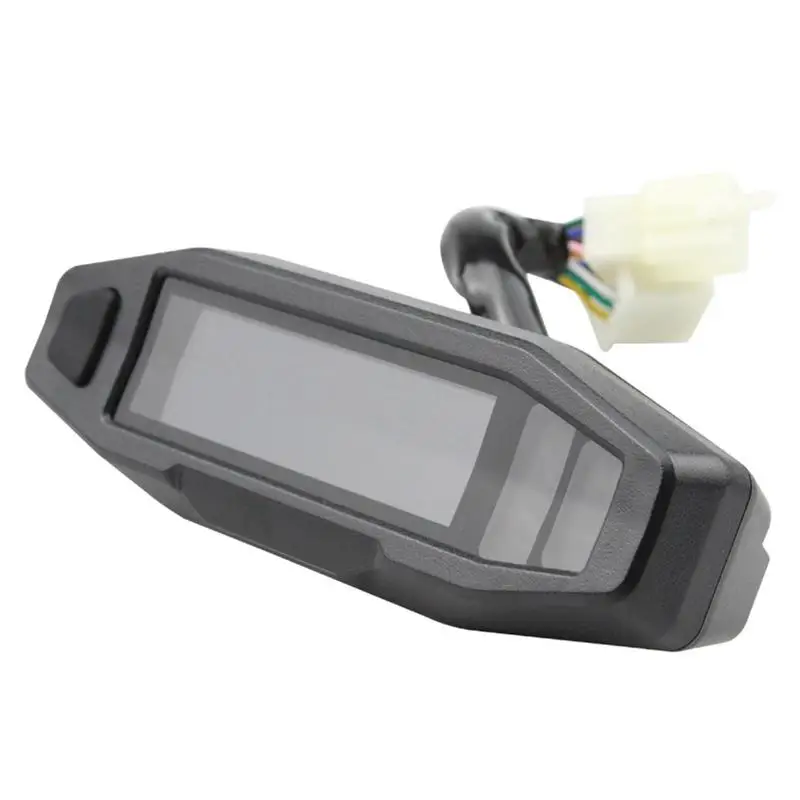 

Motorcycle Gauge Cluster Motorcycle Digital Speedometer Refit Waterproof Anti-glare Design HD Mini LCD Motorcycle Speedometer