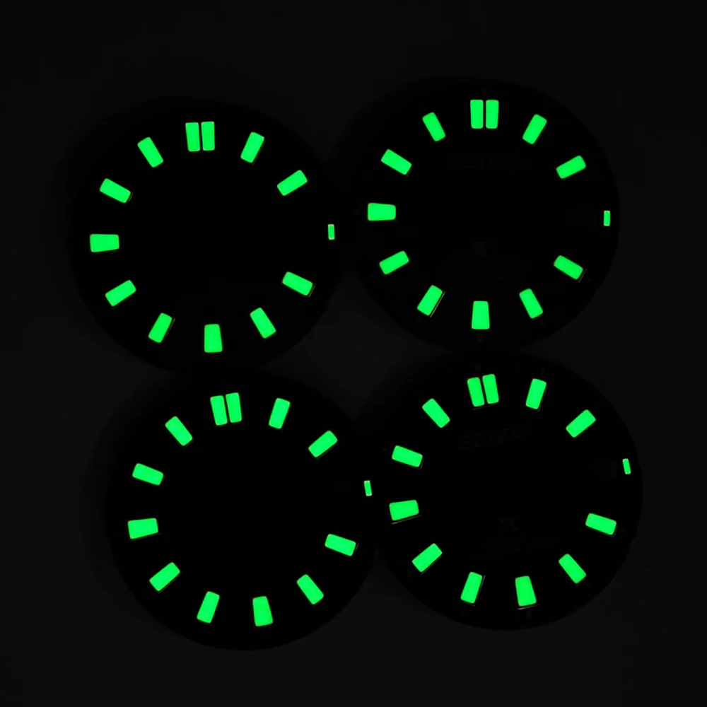 S 28.5mm Watch Dial Luminous Surface Dial Fit Japan NH35 NH36 4R 7S Automatic Movement Men Watch Accessories