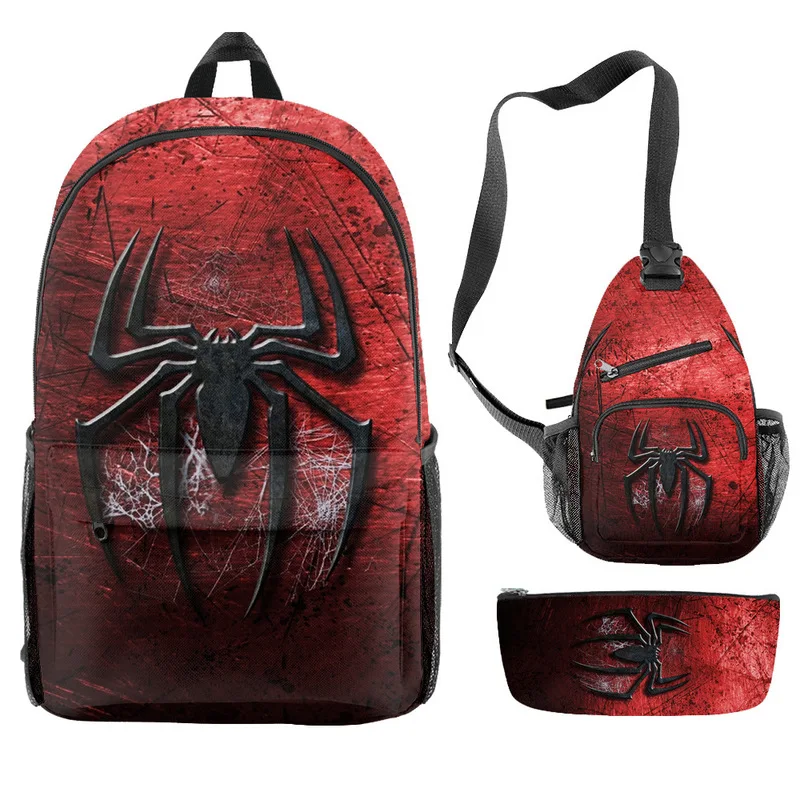 

3 шт., набор из рюкзака и пенала «Человек-паук»