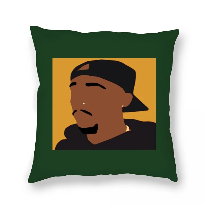 

Чехол-наволочка Tupac Shakur 2Pac с принтом в стиле хип-хоп, базовая пляжная забавная уличная одежда в стиле рэп-панк