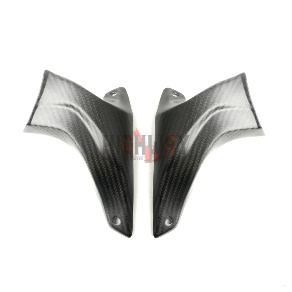 

100mm Carbon Fiber Motorcycle Cooling Air Ducts Brake Caliper Channel For DUCATI Multistrada 1000 1100 1200 620 S/DARK/DS