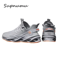 mens casual breathable running sneakers mesh comfortable blade male sneakers outdoor lightweight sports jogging mens gym shoes