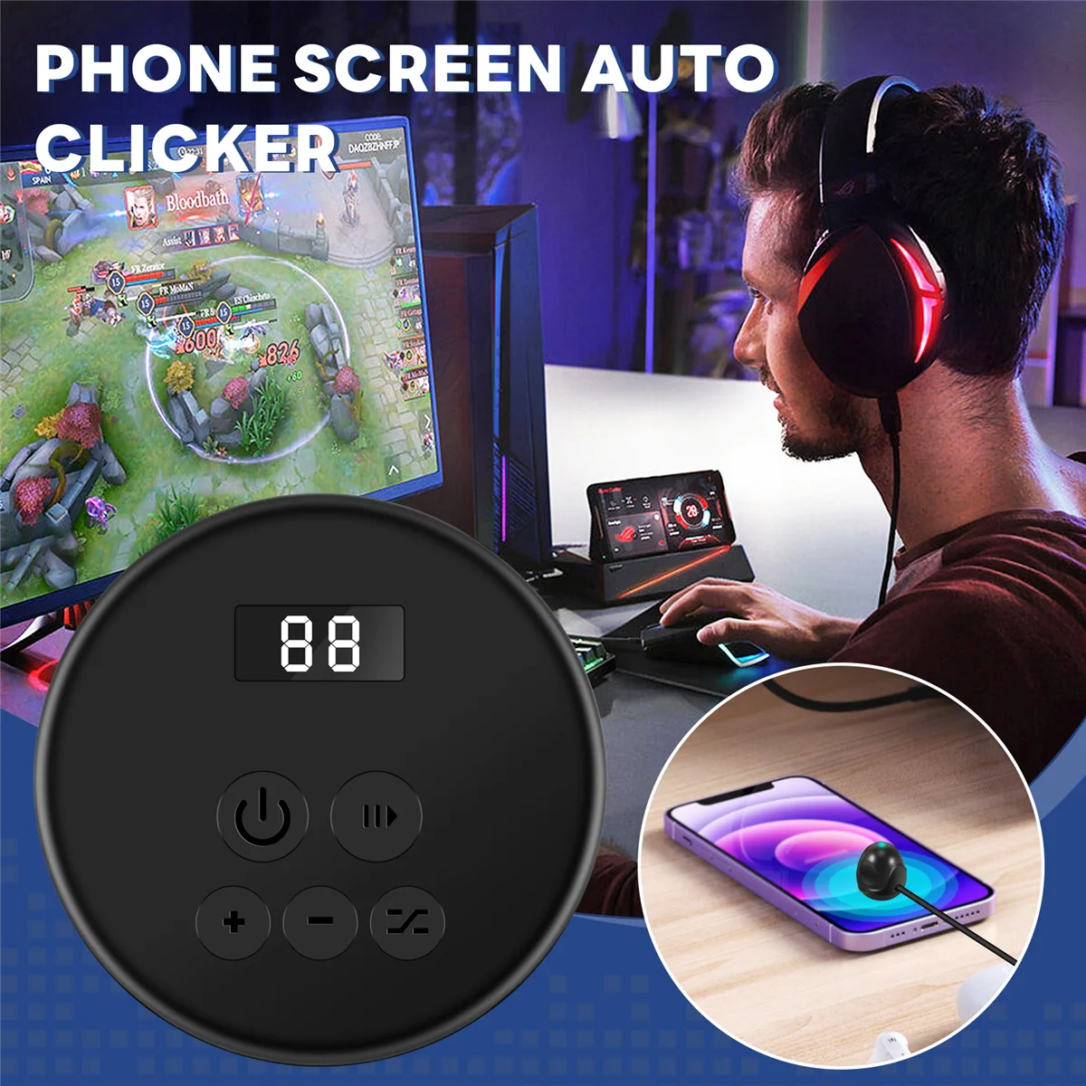 Мобильный телефон экран авто-Clicker