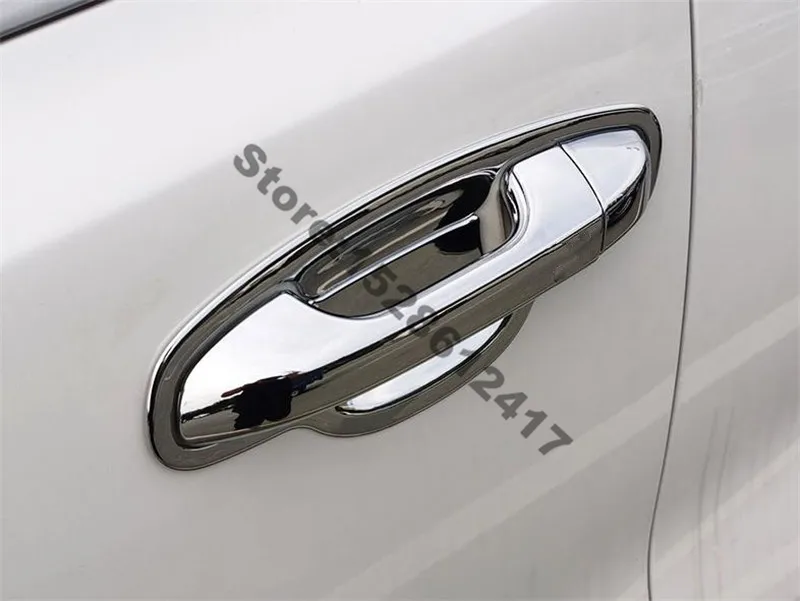 

ABS Chrome Door Handle Bowl Door handle Protective covering Cover Trim for Kia Sportage QL KX5 2016-2019 Car styling Q