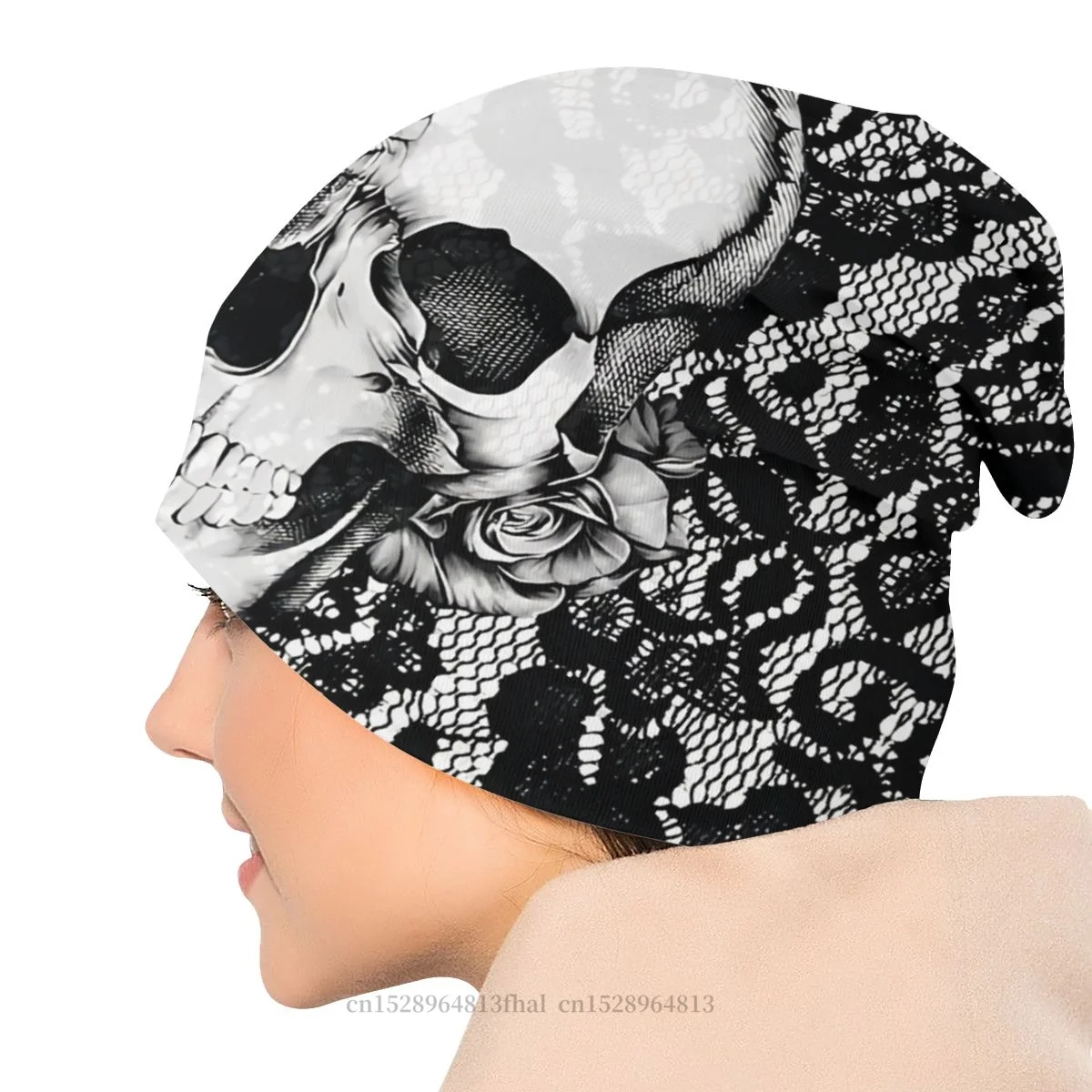 Шляпа шапки художественная Мужская Женская тонкая шапка Готическая кружевная с