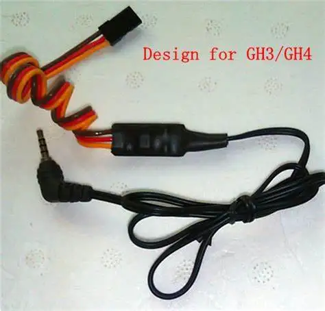 

Remote Control Shutter for Panasonic Camera GH3, GH4 etc. RCD3017 control your camera with 3-position switch on your transmitter