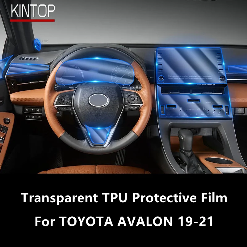 

For TOYOTA AVALON 19-21 Car Interior Center Console Transparent TPU Protective Film Anti-scratch Repair Film Accessories Refit