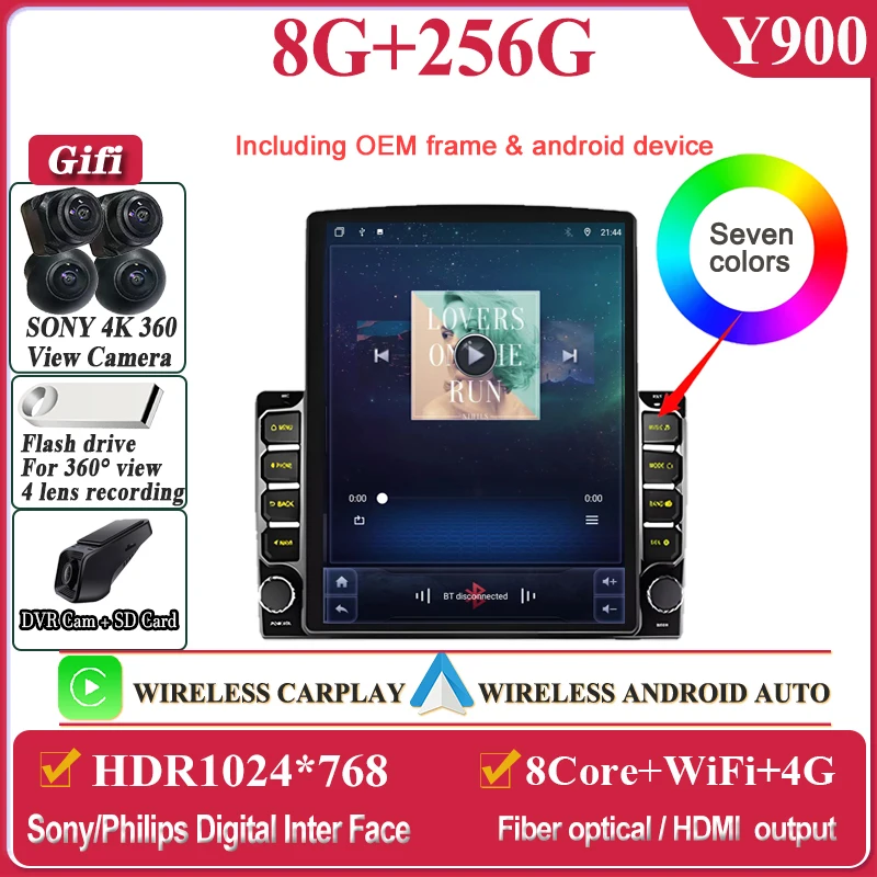 

9,7-дюймовый Android 14 для Mitsubishi Outlander 3 GF0W GG0W 2012-2018 с левым рулем Автомобильная мультимедийная навигация GPS без 2din 2 din