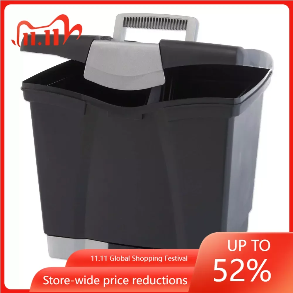 

Портативный ящик для файлов с выдвижным ящиком, с надписью, 14X11,25X14,5 дюйма, черный контейнер для хранения, органайзер, коробка для хранения