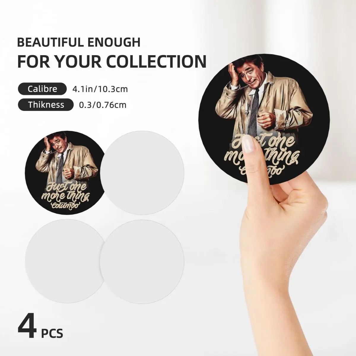 Подставки из керамики в виде цветка для чайной чашки