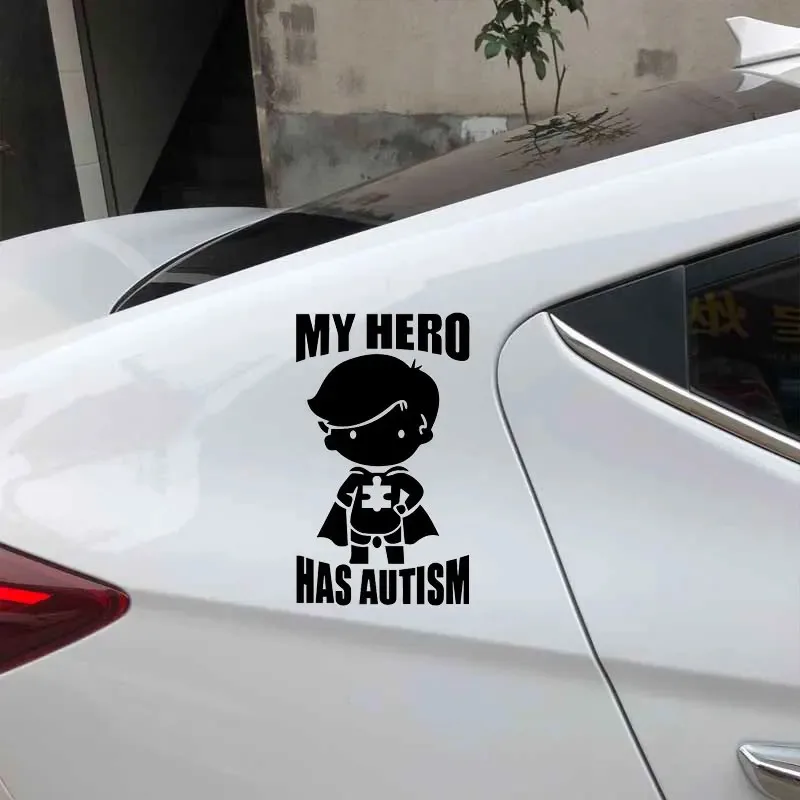 17 см * 10 Автомобильная наклейка My Hero аутизм личность ПВХ автомобильное Украшение