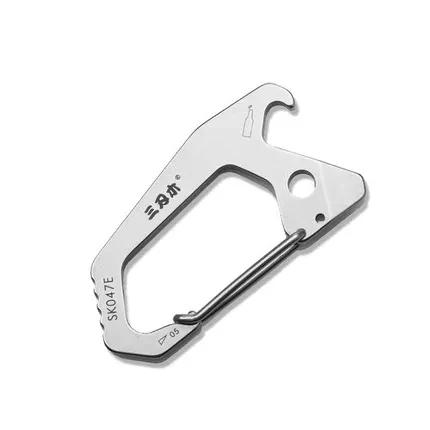 Sanrenmu SK047E Многокарманный брелок из нержавеющей стали EDC Многофункциональные инструменты с открывалкой для бутылок Плоская отвертка и дополнительным кольцом для ключей (art.: 3920ca79bbc3d) - 3920ca79bbc3d
