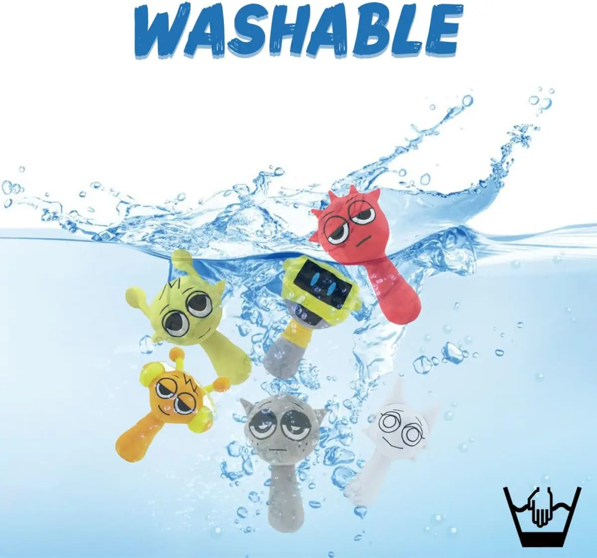 Плюшевая игрушка Sprunki 9 8 дюйма с мультяшной игрой для фанатов новая мягкая