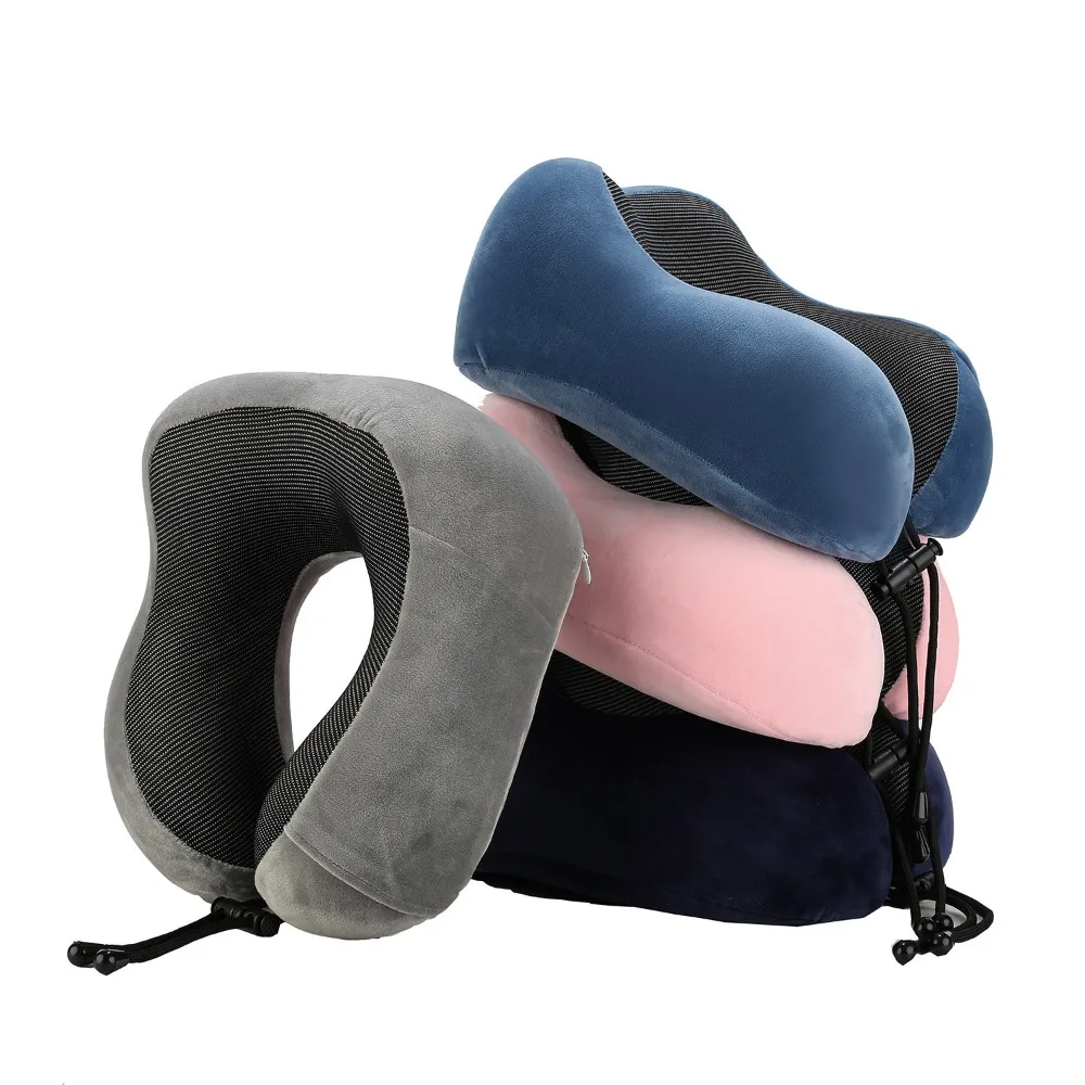 

Cushion Without Carry Bag Travel essentials Memory Foam U Shaped Pillows Neck Protect Neck Support Travel Pillow