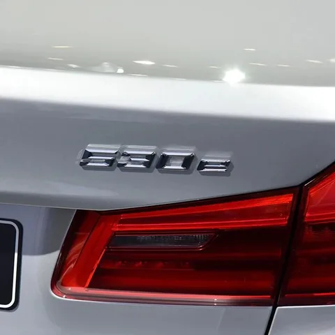 ABS 3D багажник автомобиля с буквами логотипа, эмблема, наклейка, наклейка для BMW 5 серии E39 E60 E61 F10 F11 G30 520e 525e 528e 530e 535e 540e