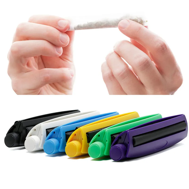 

Portable Manual Tobacco Weed Roller Cone Joint Cigarette Rolling Machine for 110mm Smoking Rolling Papers Cigarette Maker Tool