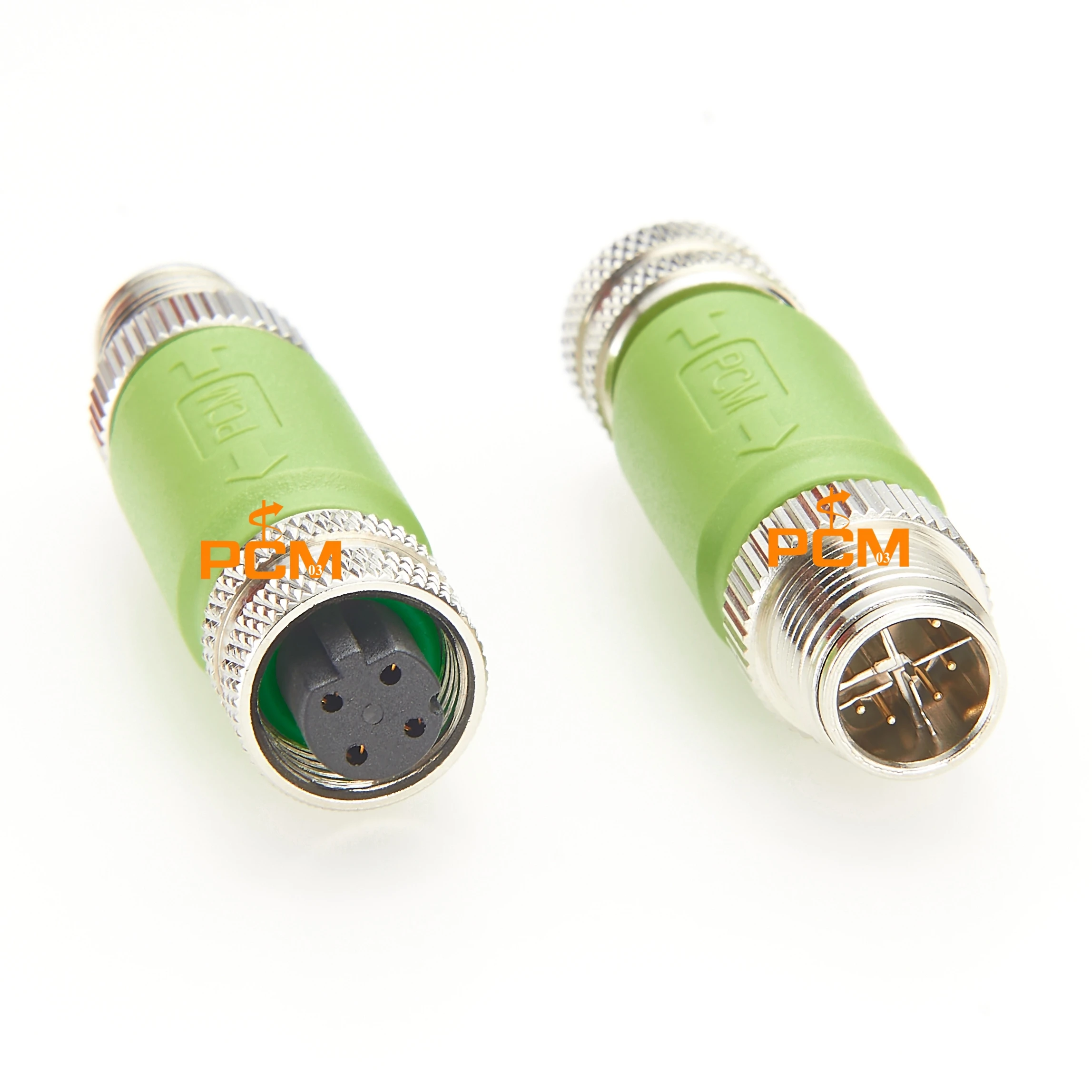 Фото Промышленный Ethernet-адаптер M12 X-кода «папа» на M12 D-код «мама», IP67, Cat5e PoE для камеры с датчиком Siemens 6GK1901-0DE20-6AA0 №2