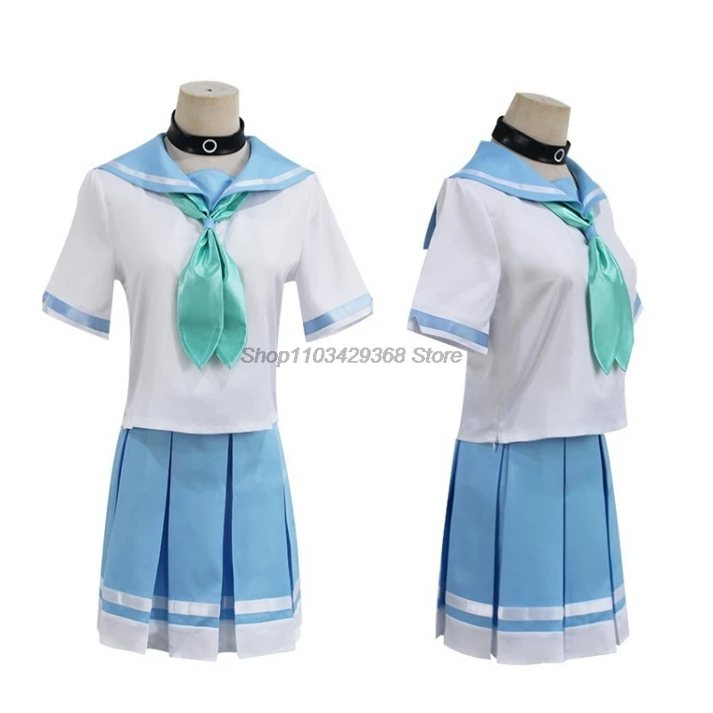 Аниме Косплей Mizore Kasaki Nozomi Костюм Женщина Девушки Синяя Униформа Топ Юбка
