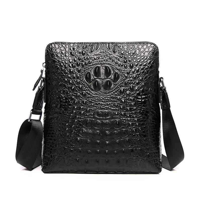 Genuine Leather Men Messenger Bags Business Briefcase Fashion Single Shoulder Handbag High Quality Crossbody Computer Laptop Bag