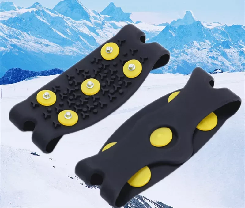 

New2022 non-slip shoe cover Silicone mountaineering anti-slip claws Non-slip studs anti-slip shoes