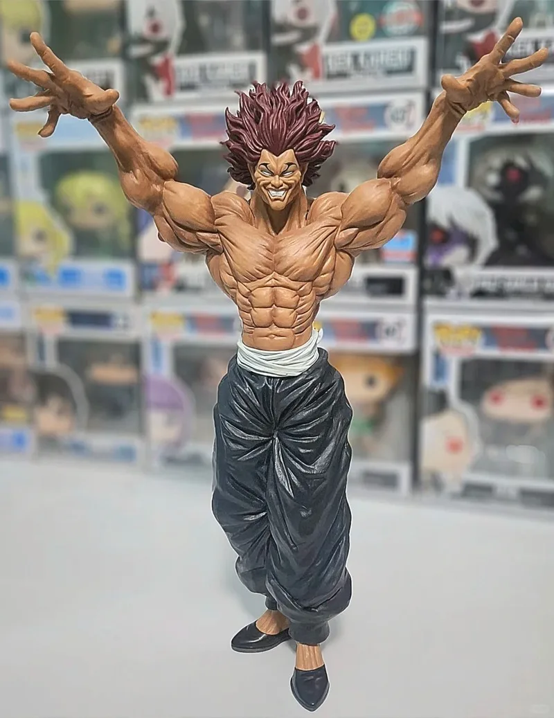 Фото Оригинальная фигурка Banpresto Grandista: Ханма Юджиро (Баки) — Самый сильный герой, ПВХ статуэтка для коллекции и демонстрации (для взрослых) №4