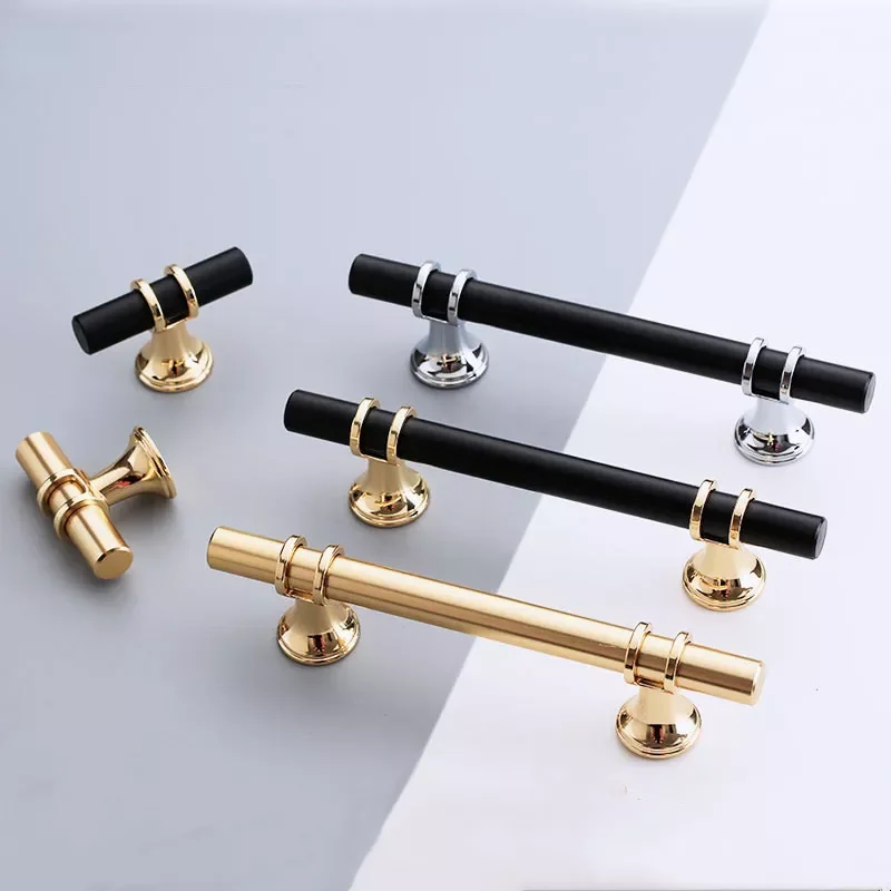 

Furniture Handle Cabinet Knob and Handle Drawer Knobs Cupboard Pulls Kitchen Handle Pull Black Handle for Furniture