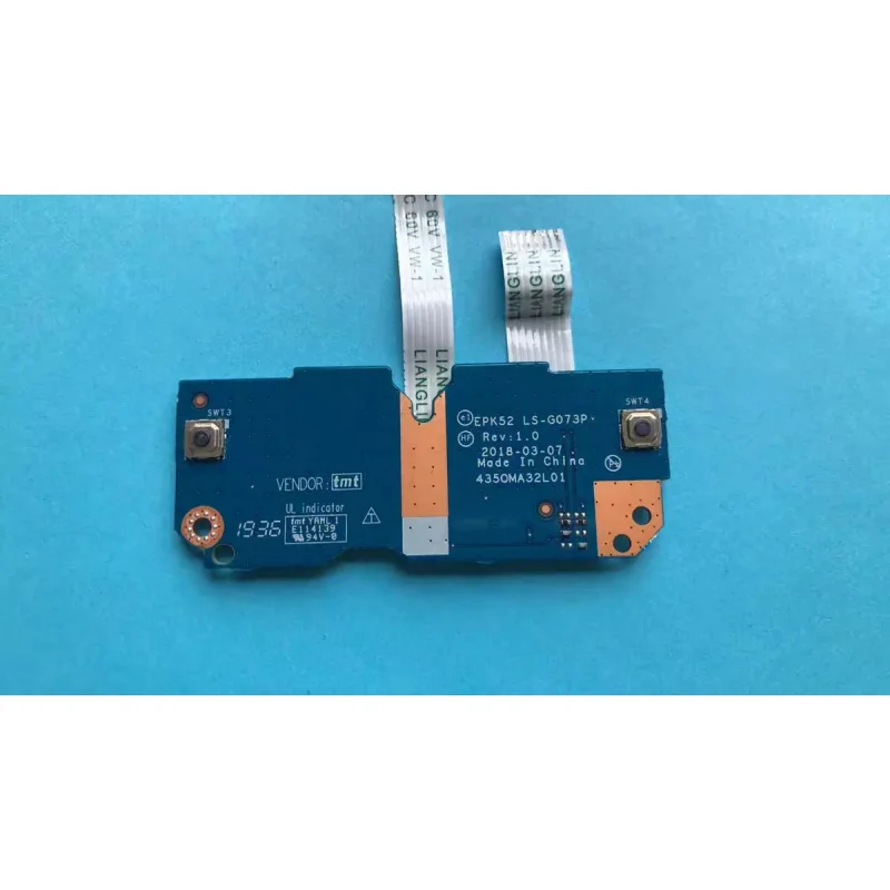 Фото CHEN для HP Pavilion 15-DA 15-DB, плата кнопок тачпада/мыши 4350MA32L01 TPN-C135 TPN-C136 LS-G073P~~ №2