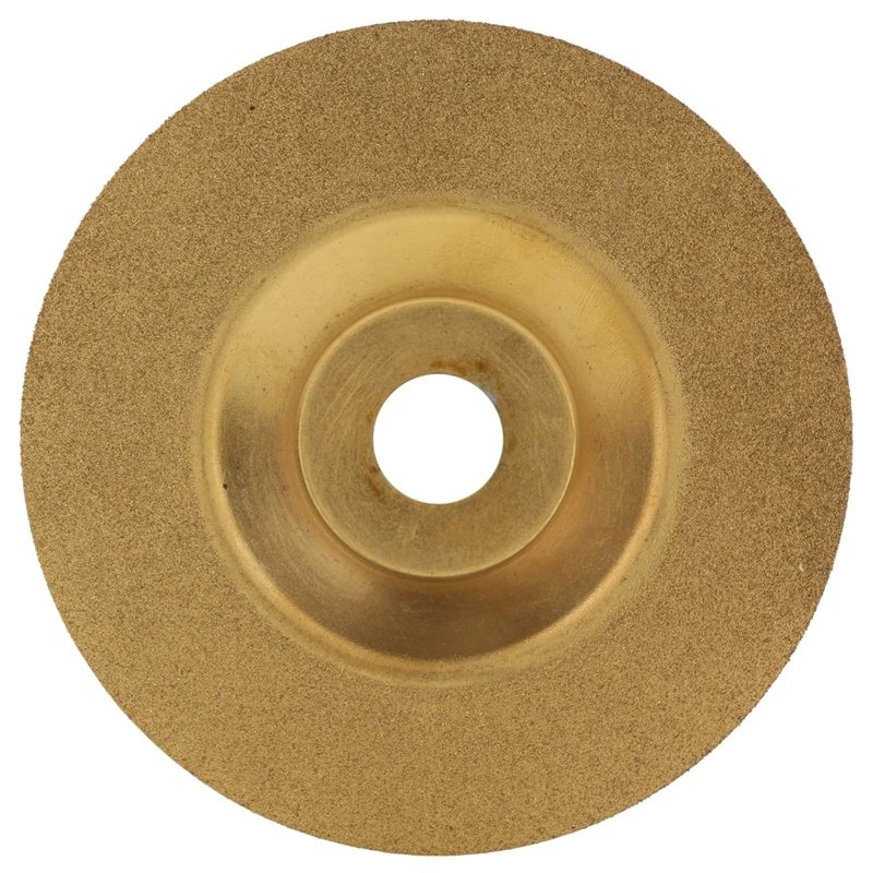 

100Mm Gold Diamond Titanium Grinding Wheel Saw Circular Cutting Disc Milling Cutter Tool Sharpener Angle Grinder Accessories