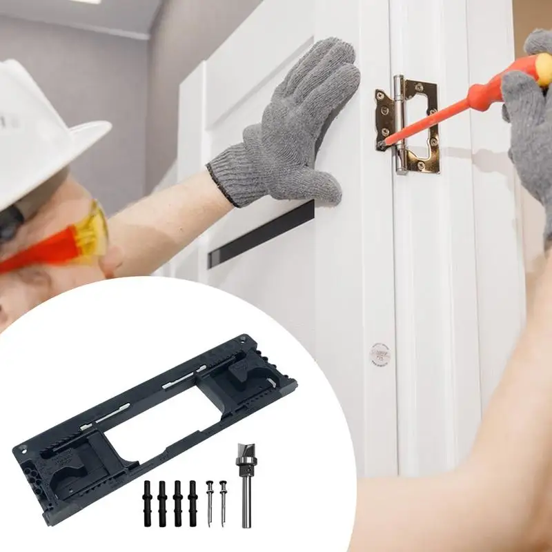 Дверной косяк металлический регулируемый приспособление для петель сверления
