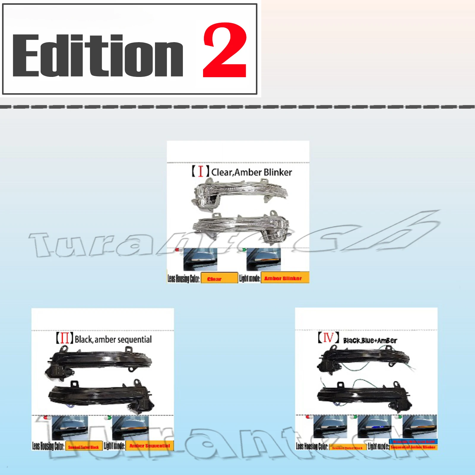 2 шт. указатель поворота для BMW серии 218i 220i 220d 220dx 218d 225d 228i 230i 230ix M235ix M240iX Янтарный