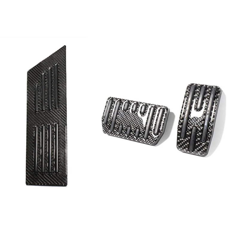 

Накладка на ножную педаль Tesla Model 3, аксессуары для модели Y, нескользящая накладка на ножную педаль, накладка на автомобильную педаль из угле...