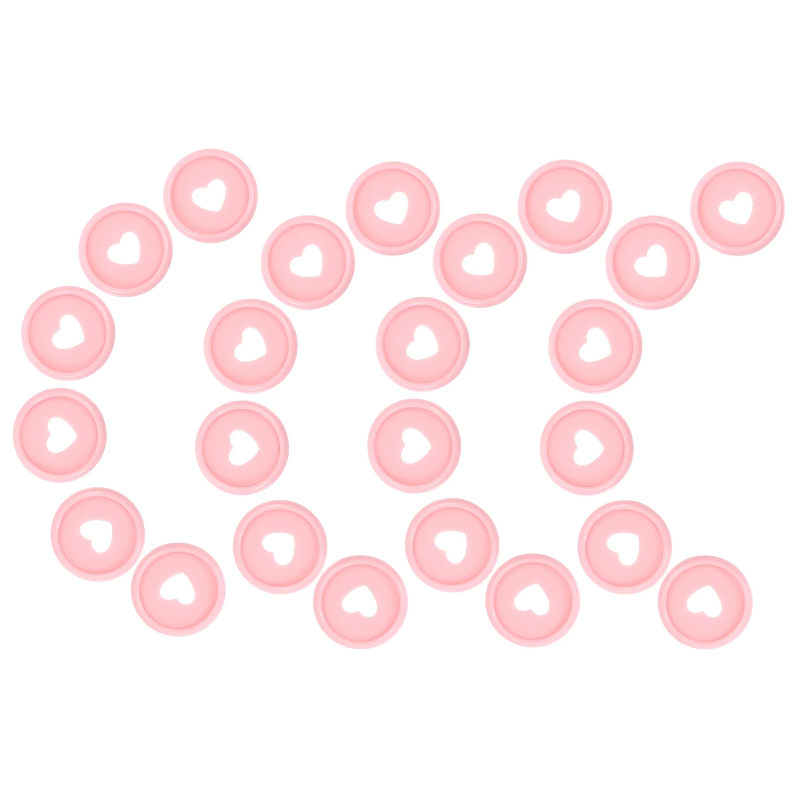 

50Pcs Binder Discs Notebook Binding Discs Planners Binding Discs Loose-leaf Binder Discs