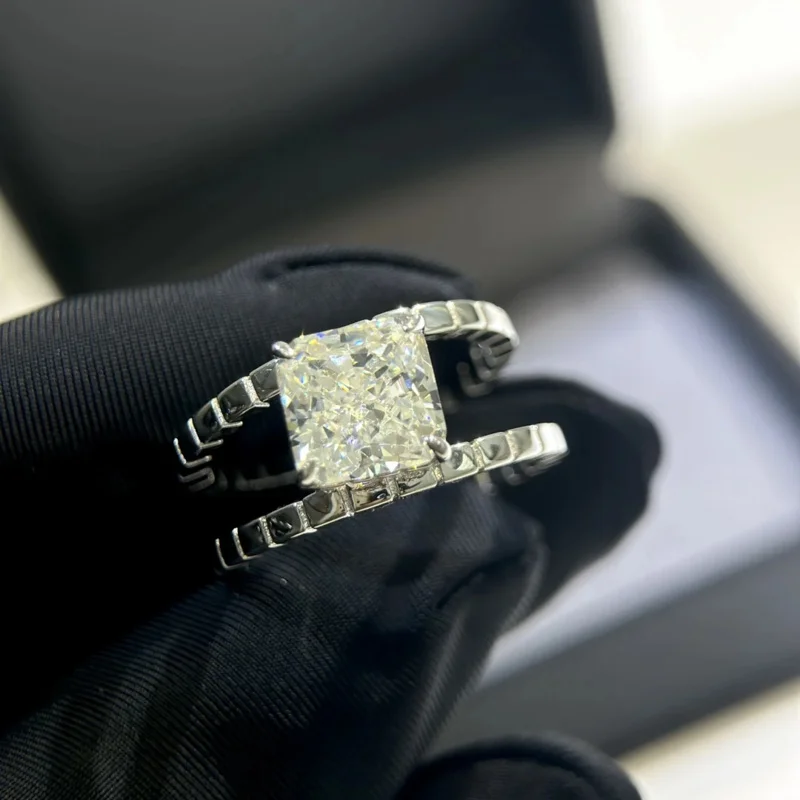 Бесплатная доставкаНовое кольцо из чистого серебра s925 с гальваническим