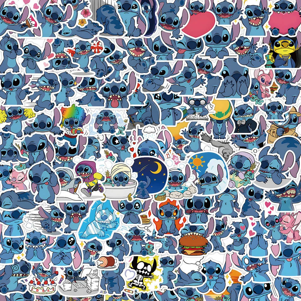 120 шт. без повторов милый мультяшный Лило и телефон дневник сделай сам ноутбук