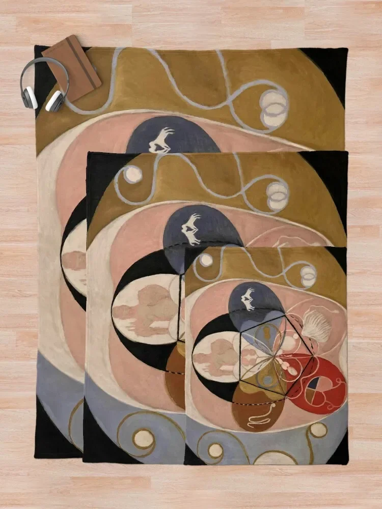 Фото Hilma af Klint Evolution, No. 14, Одеяло группы VI, тонкие летние большие одеяла №5