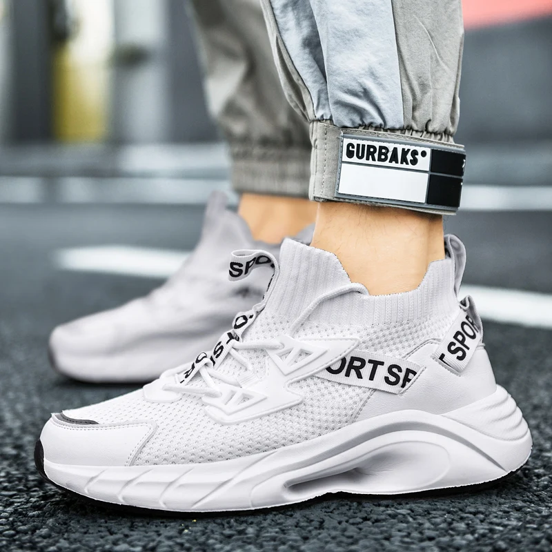 New Mens Shoes Breathable Running Shoes Comfortable Casual Gym Mens Sports Shoes Light Athletic Sneakers Plus Size 39-46