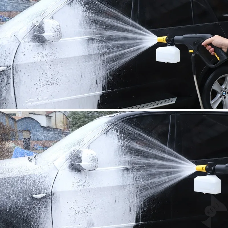 Tiy для Karcher, автомойка высокого давления, мойка K1 K2 K3 K4 K5 K6 K7, водяной пистолет, сопло-генератор, 400 мл, квадратная наконечник для снежной пены (art.: 3920cf83cfcbb) - 3920cf83cfcbb